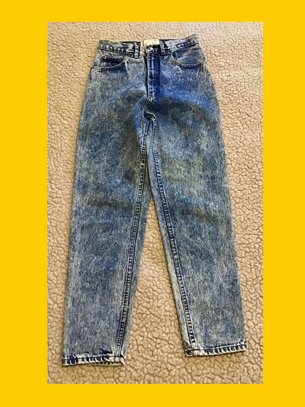 Vintage Acid Wash Highrise Jeans